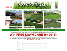 Tablet Screenshot of forevergreenlc.com